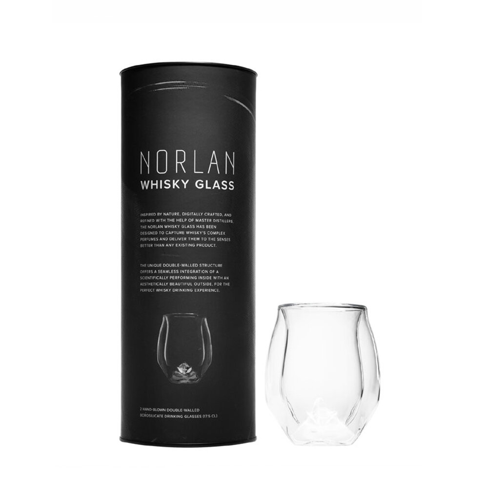 Set of two whisky glasses by Norlan £48