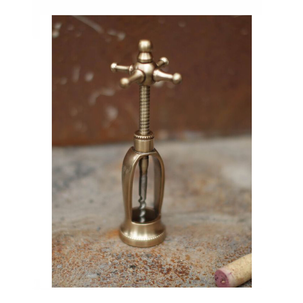 Vintage gold corkscrew by Nkuku £29.95