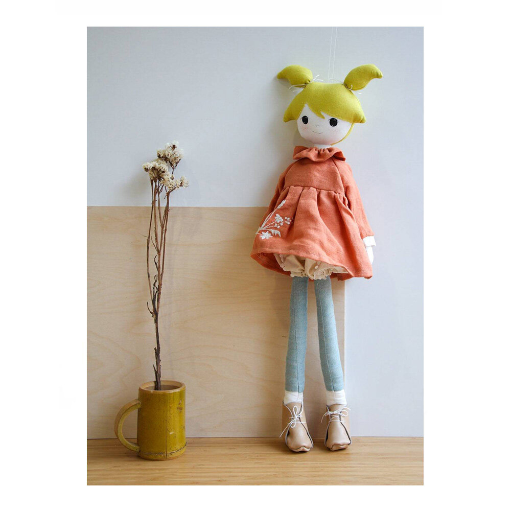 Handmade fabric doll by Hersin £66.08