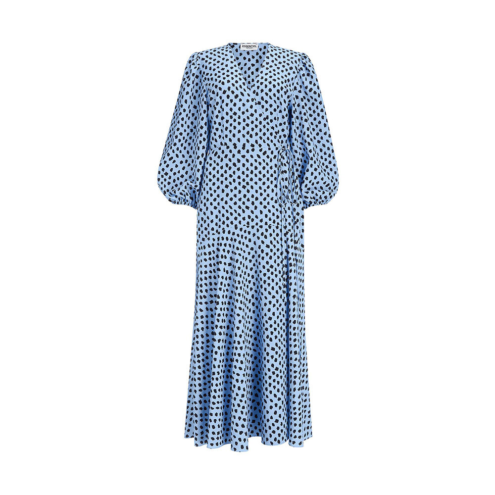 Spot print wrap dress by Essentiel Antwerp at John Lewis £215