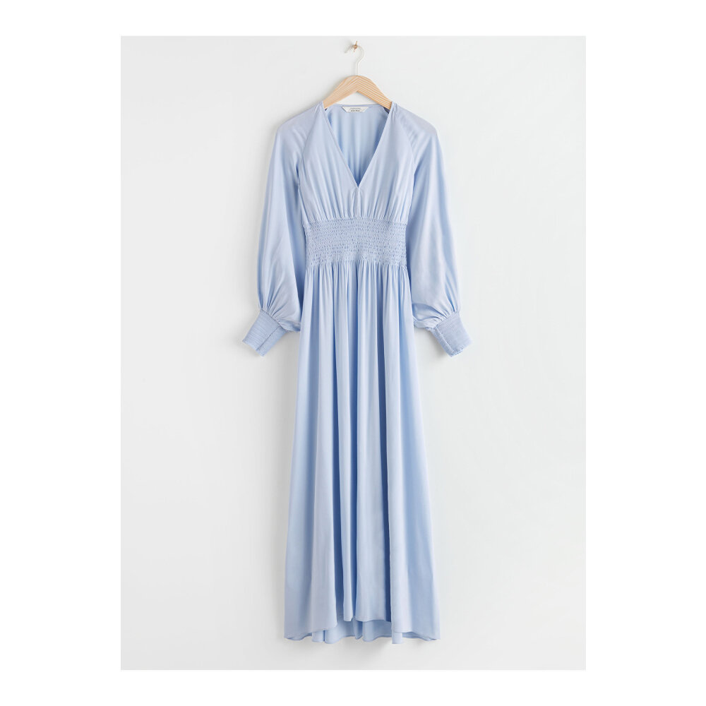 Smocked waist maxi dress by &amp; Other Stories £120