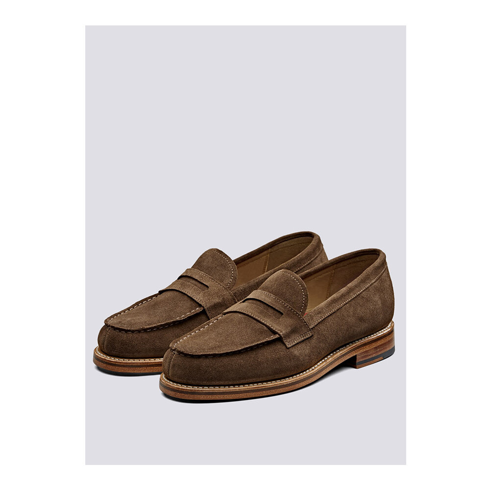 Suede loafers by Grenson £250