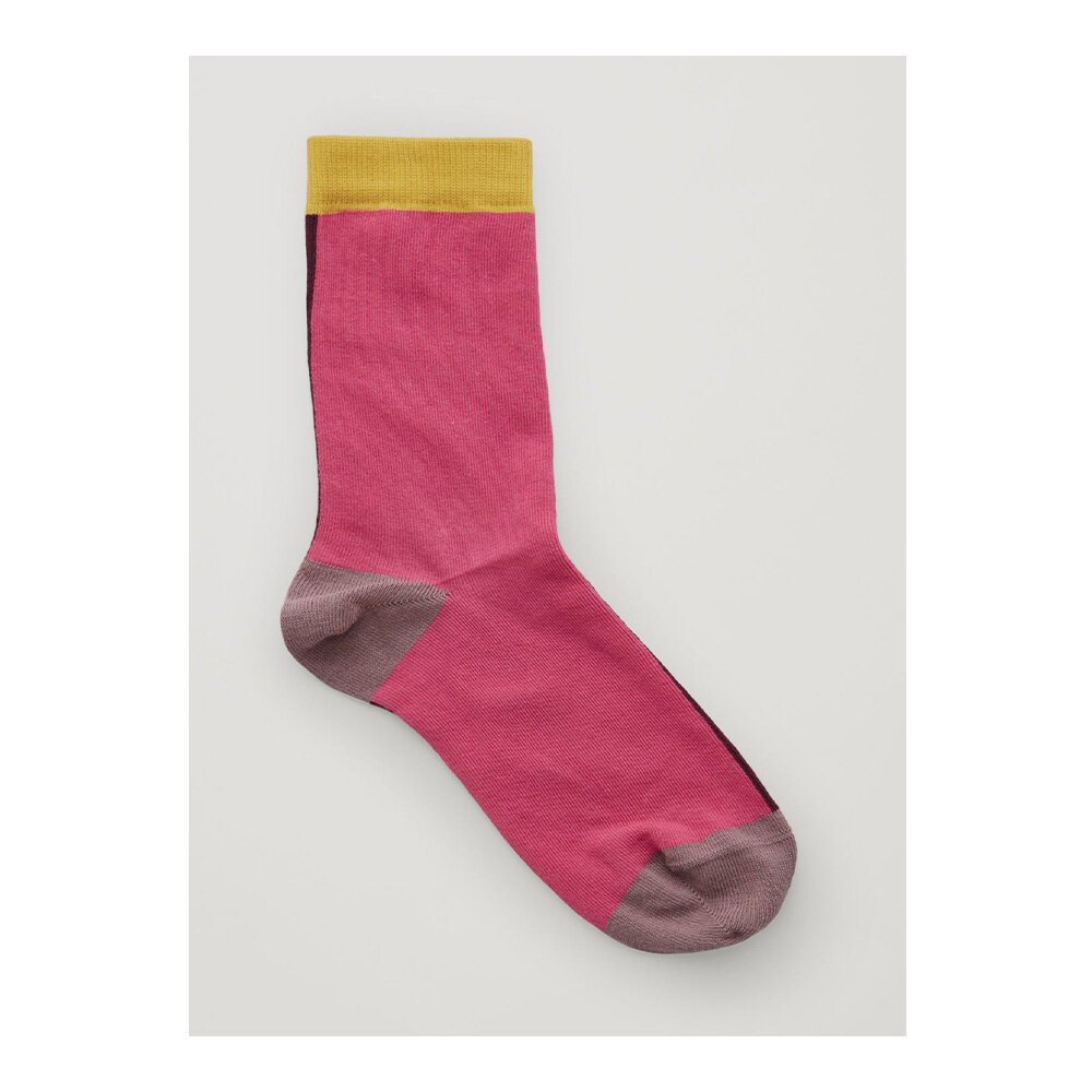 Colour block socks by COS £5