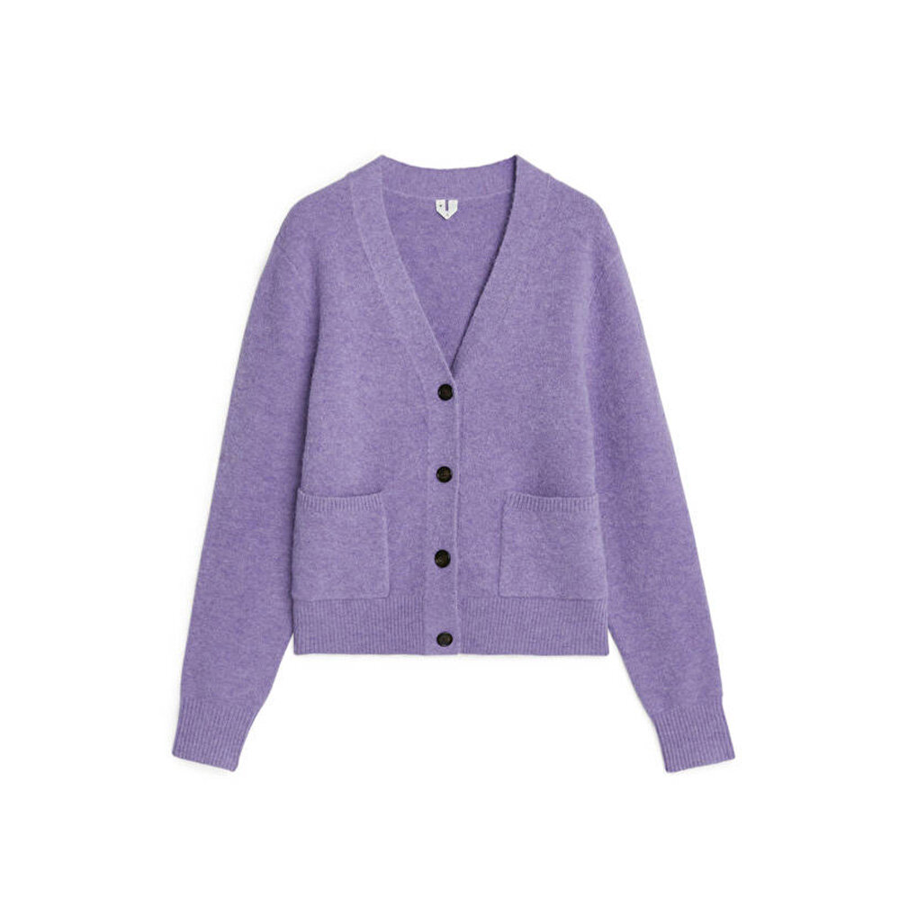 Alpaca and merino cardigan by Arket £79