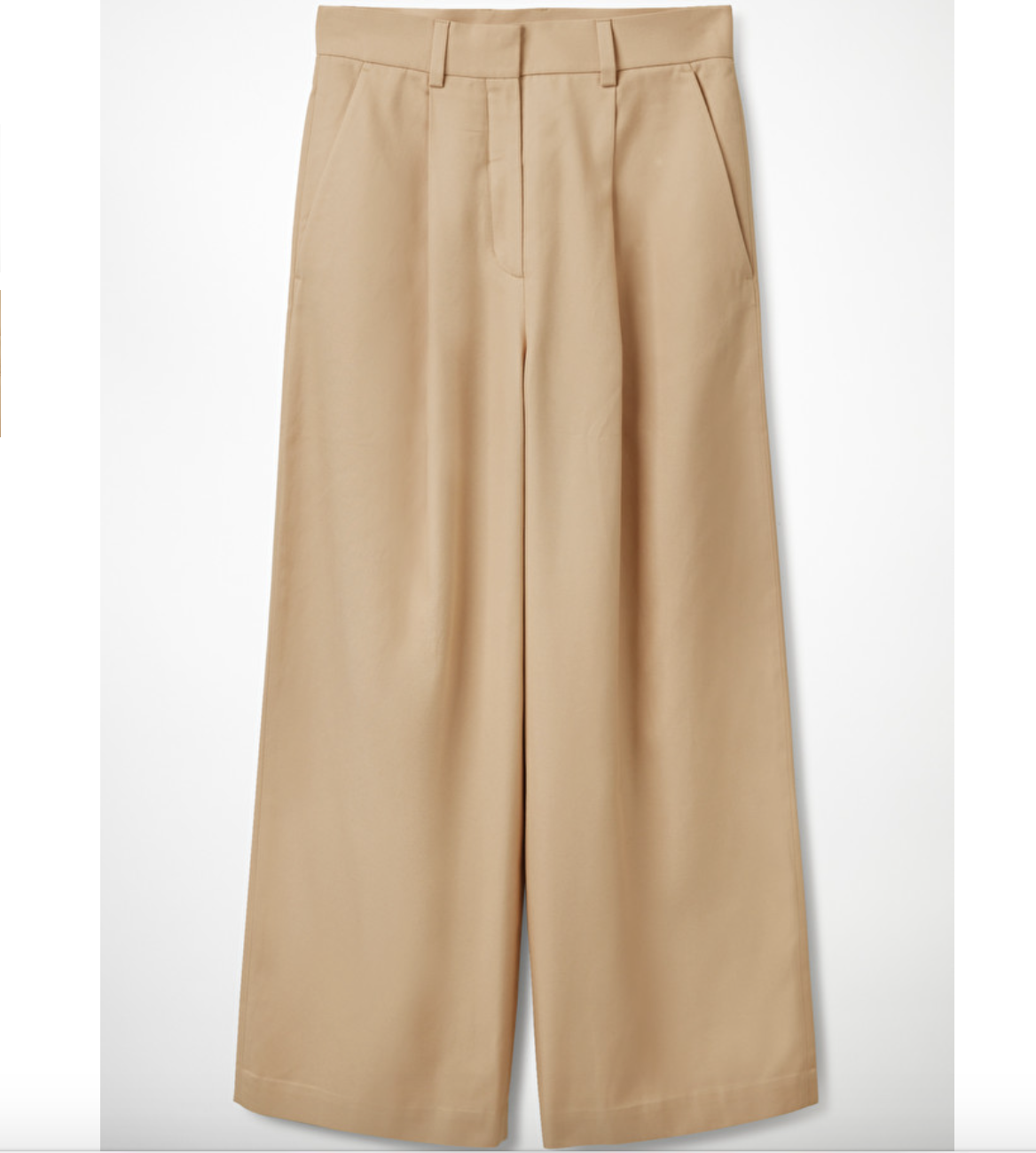 High-waisted trousers, £69, COS