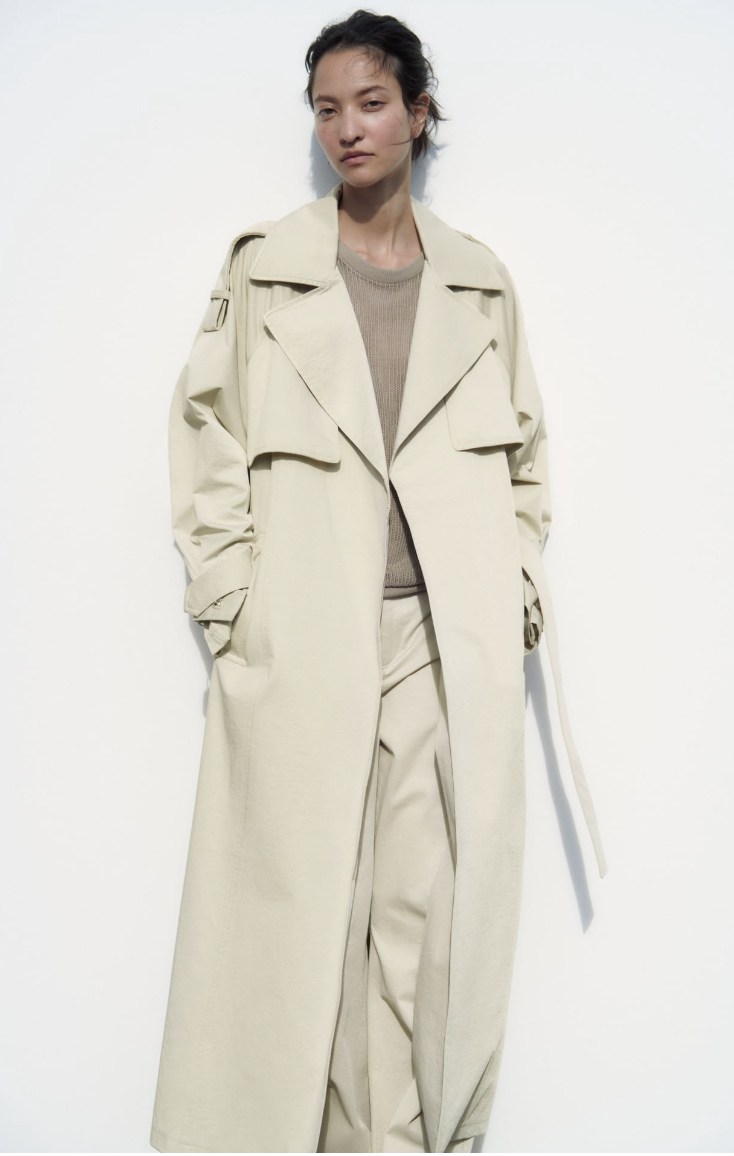 Zara trench coat