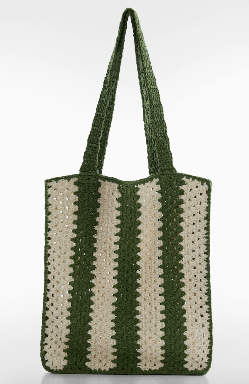 Mango crochet bag