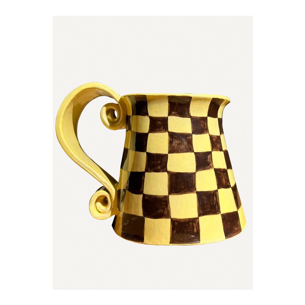 Checkered mug £32, Glassette