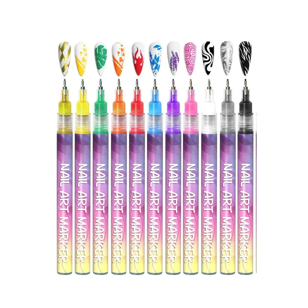 Nail art pens from Etsy, £17.90