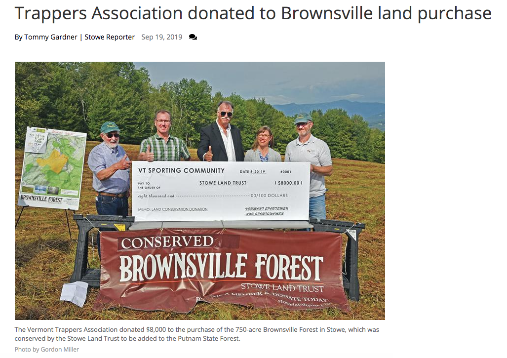 Local headline from StoweToday.com