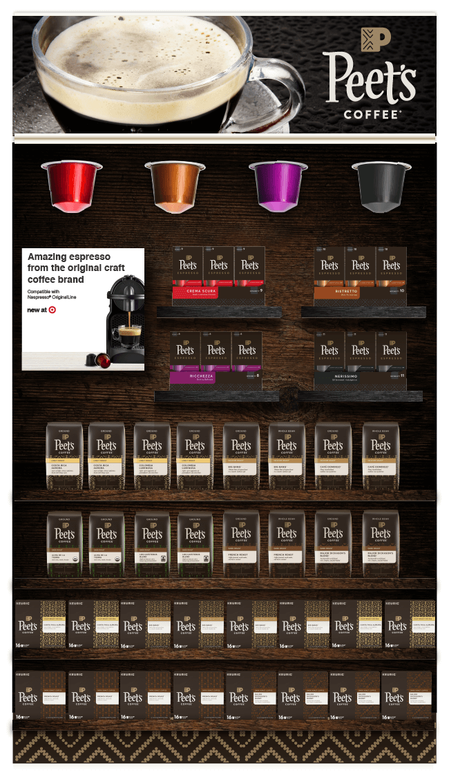 Peet's Capsule Launch — nina leo design