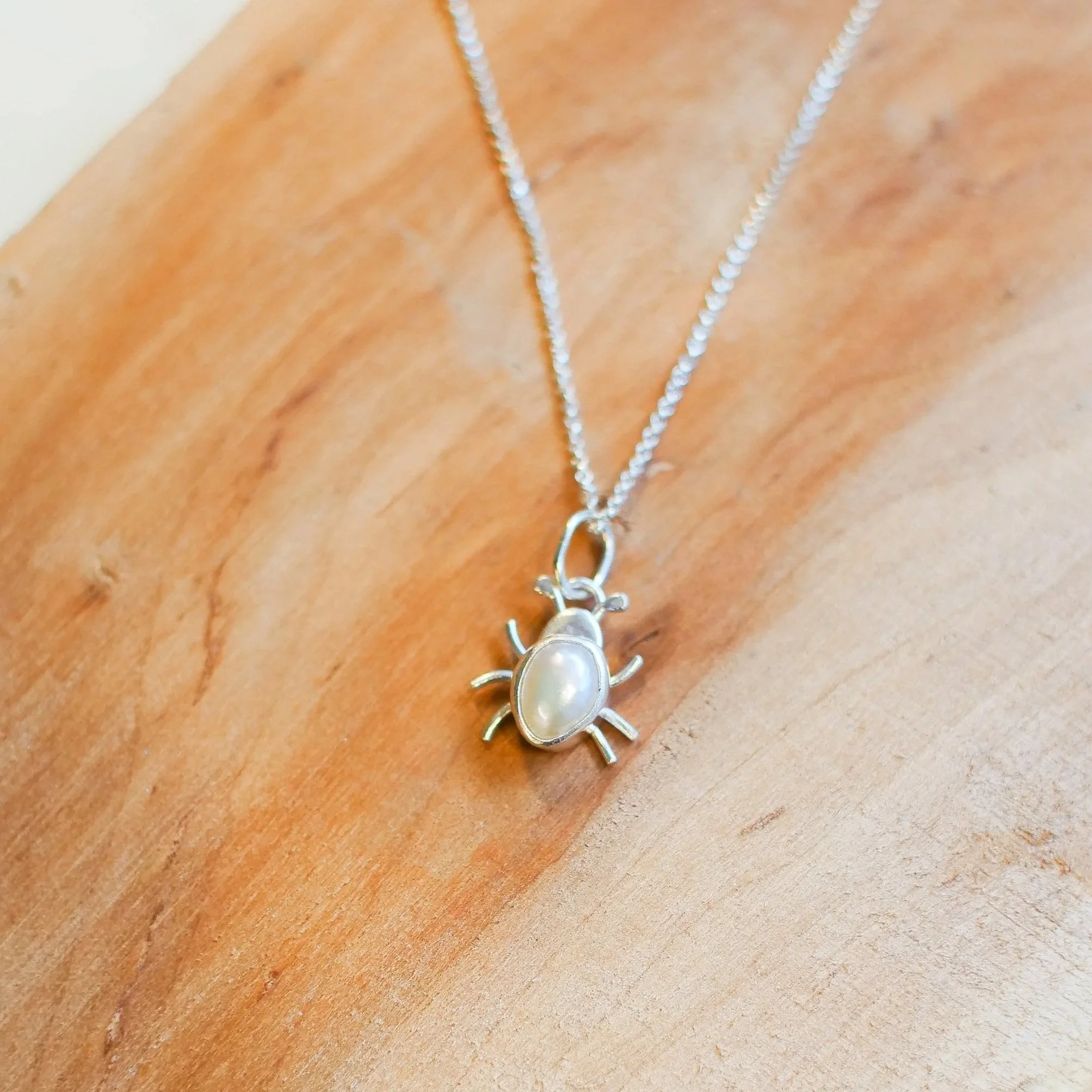 Pearl Bug Pendant