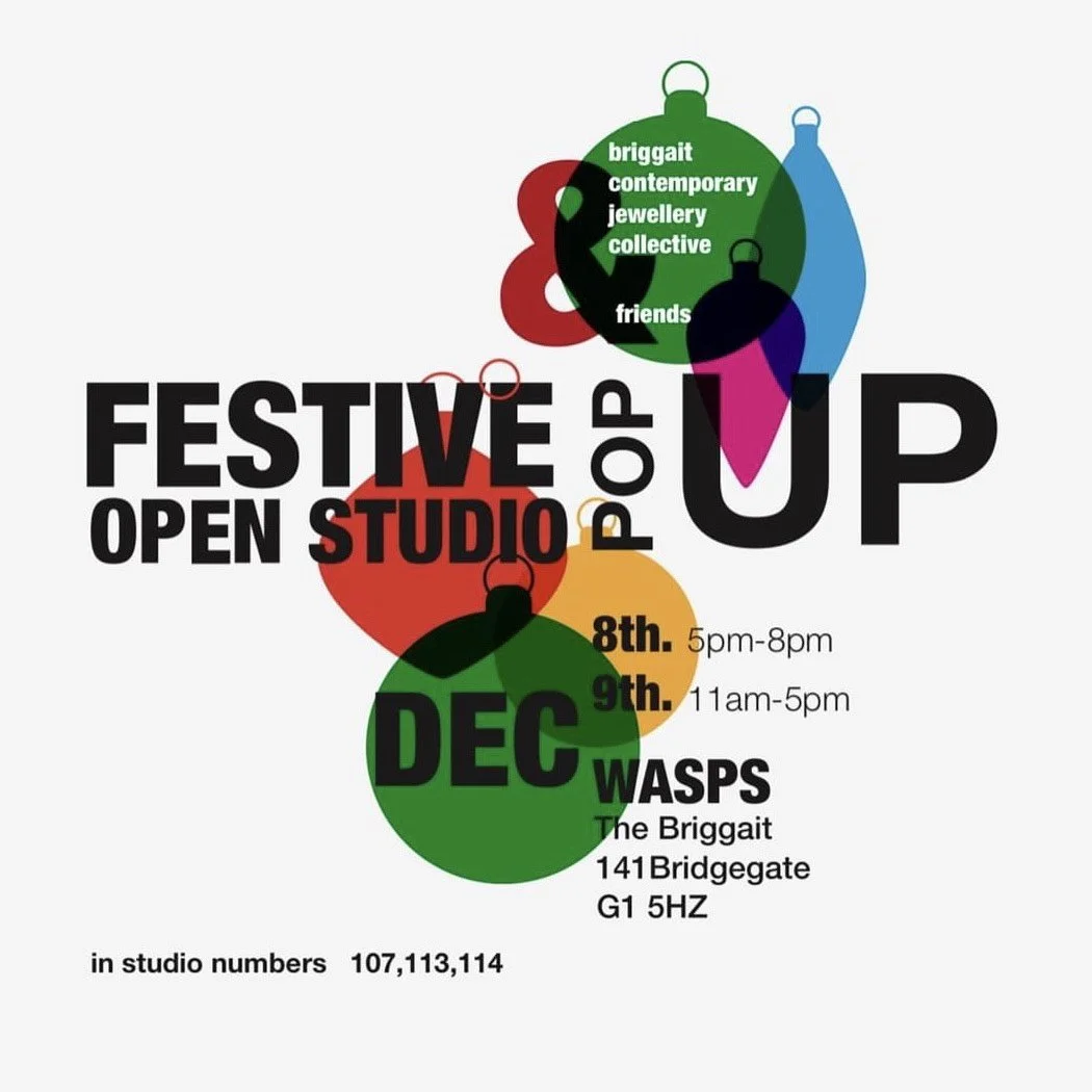 The Briggait Jewellery Collective - Festive Open Studio.
