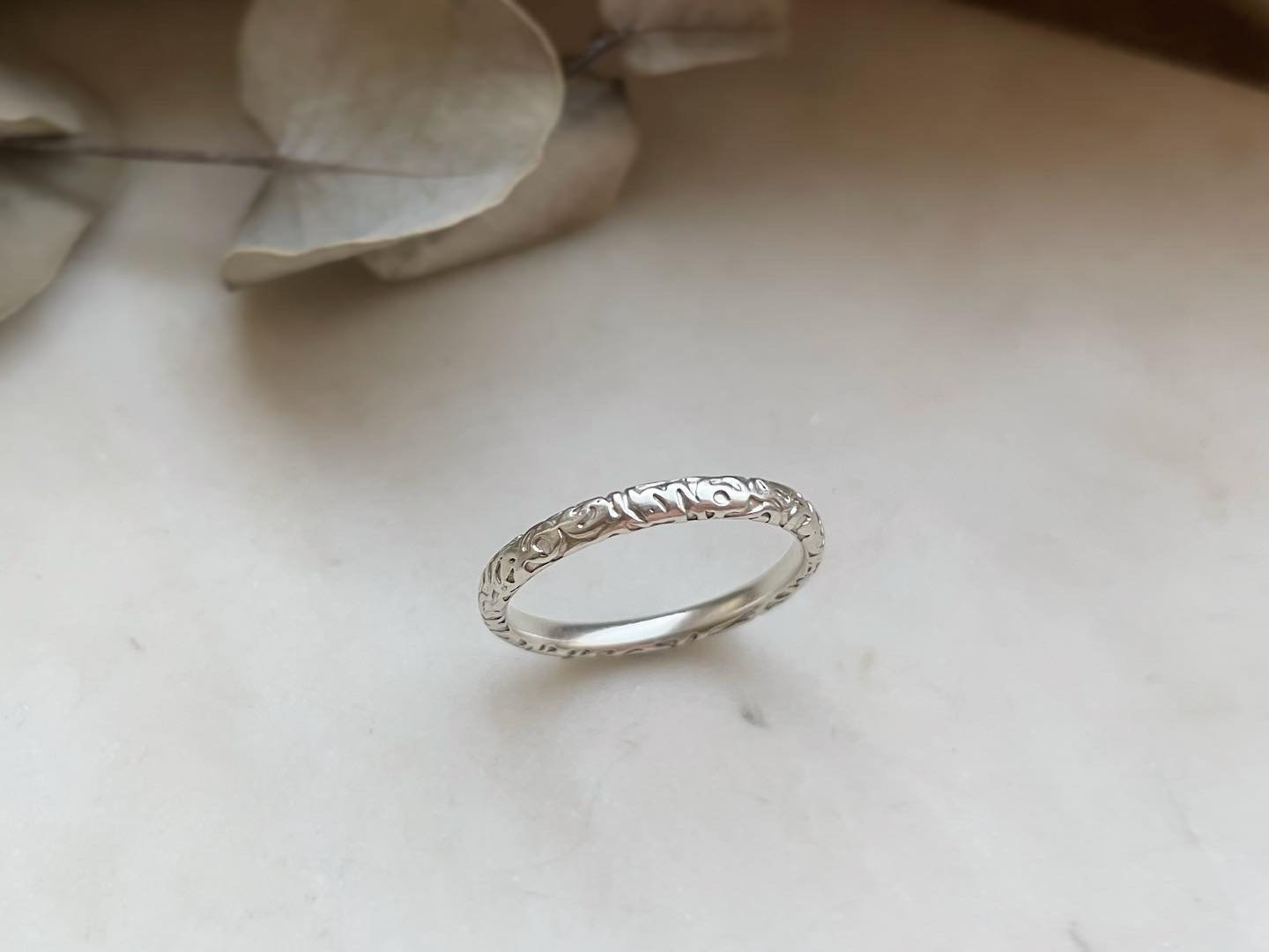 Silver Sketch Ring (Slim)