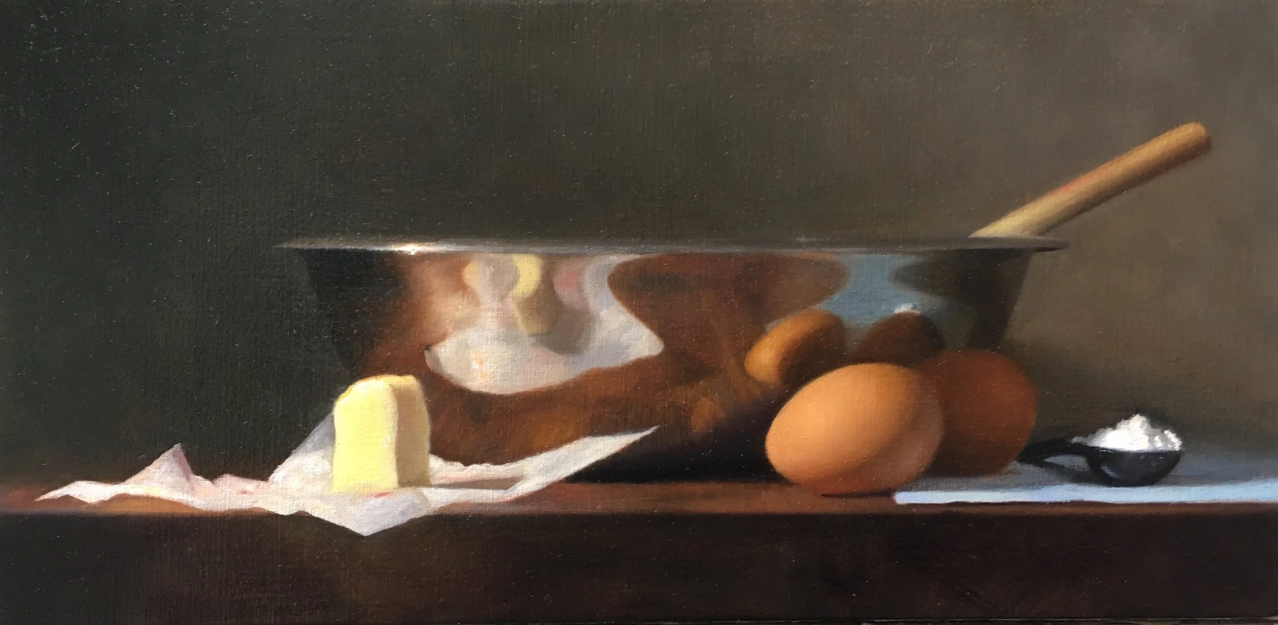 Oil on Linen 9” x 18” Sold