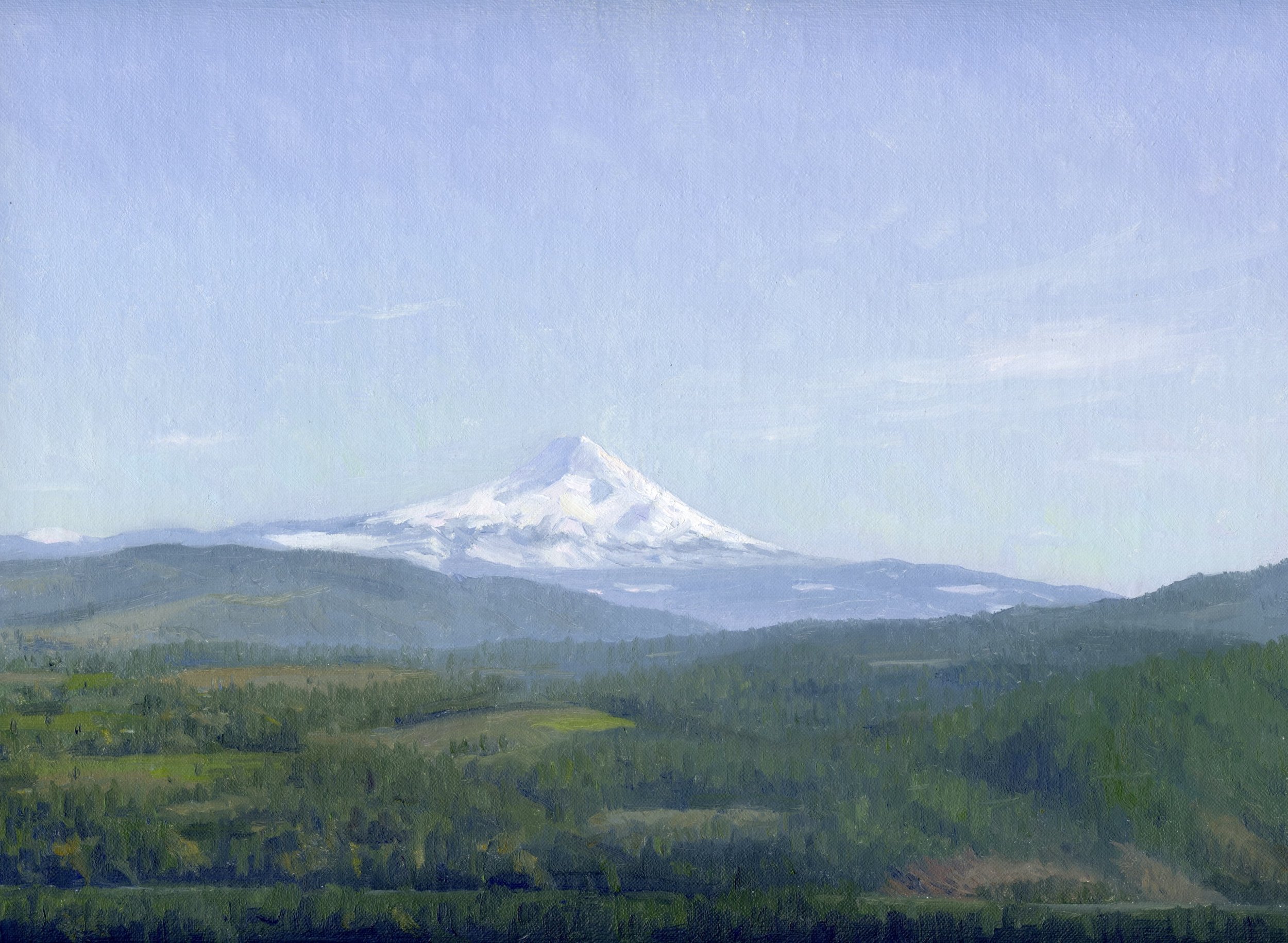 Mt Hood from the Columbia Gorge 