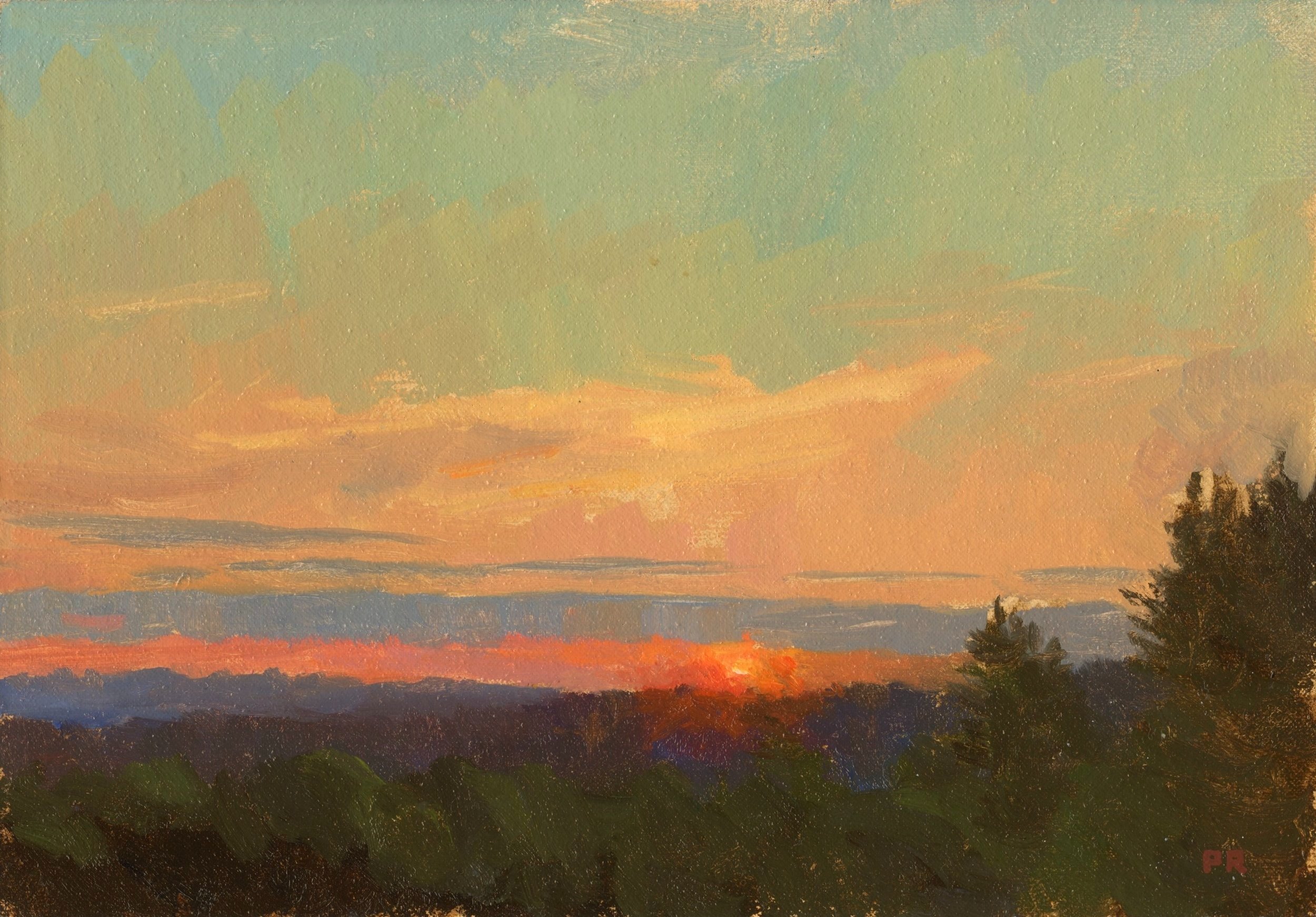 Hudson Valley Sunset 