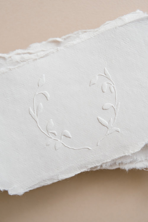 Fine Paper Twine Small Bobbin - White Ribbons by Jenny Sanders