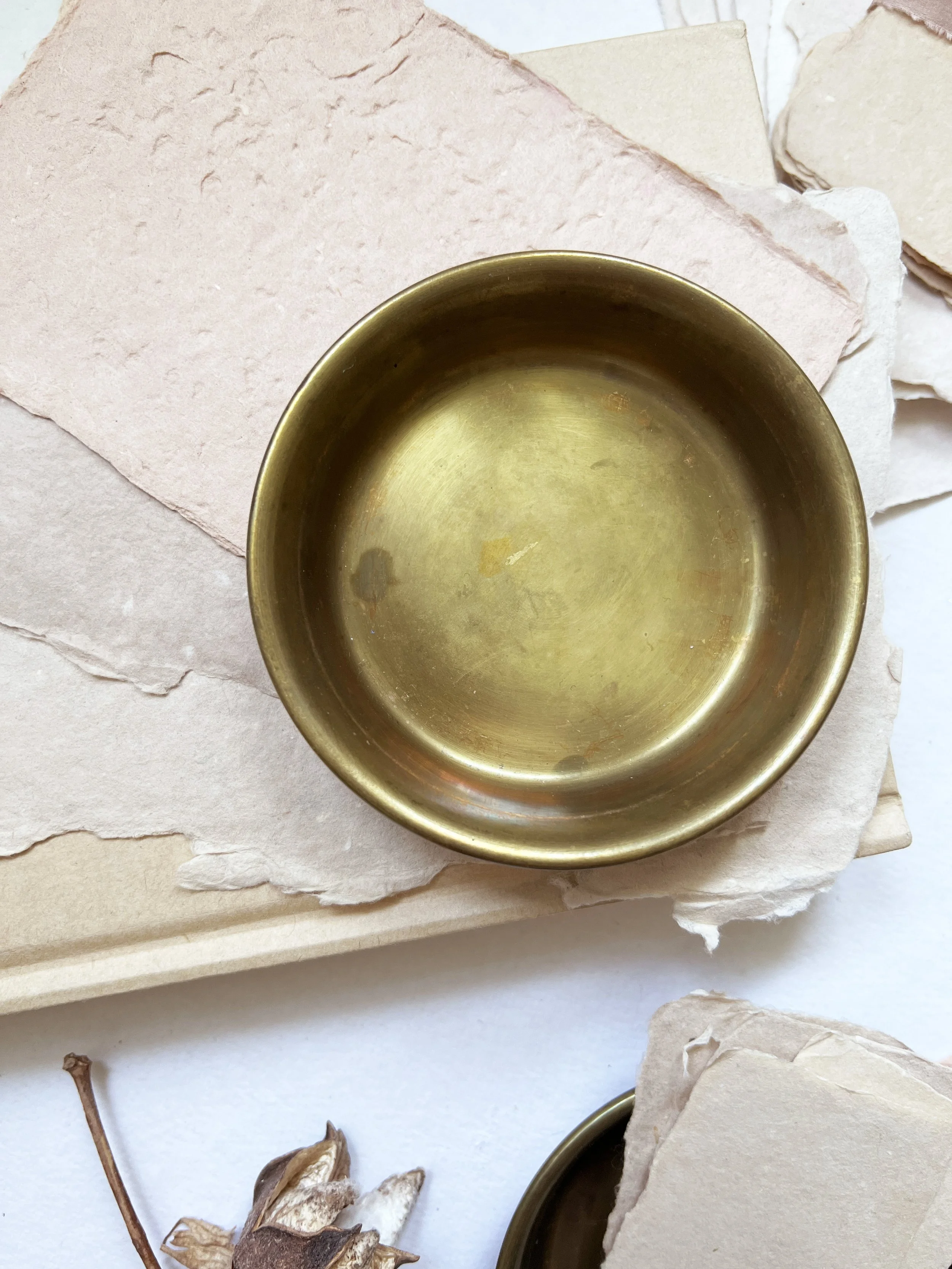 Bradley & Hubbard Brass Dish