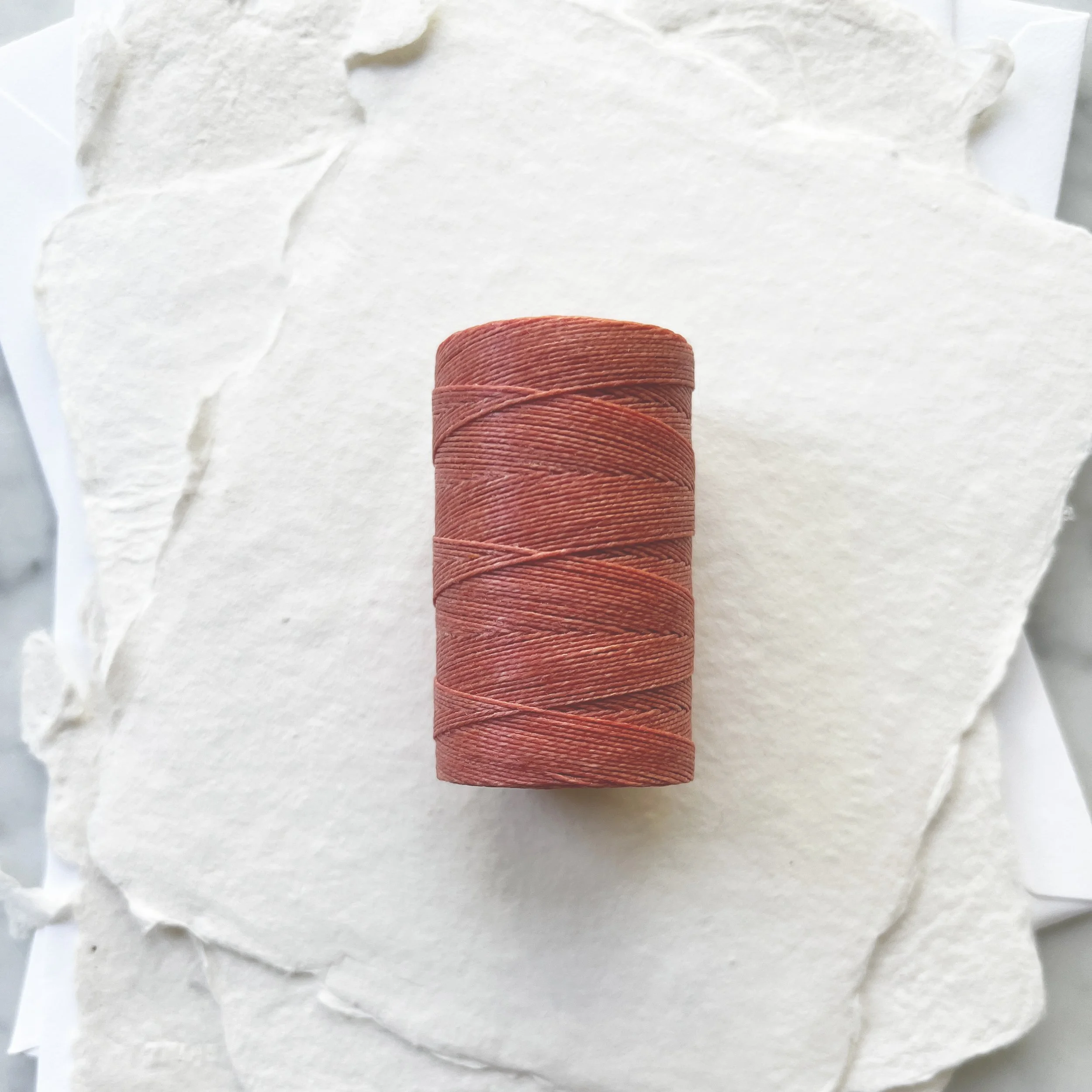 Jenny-Sanders-Waxed-Linen-Twine-Coral6.jpg