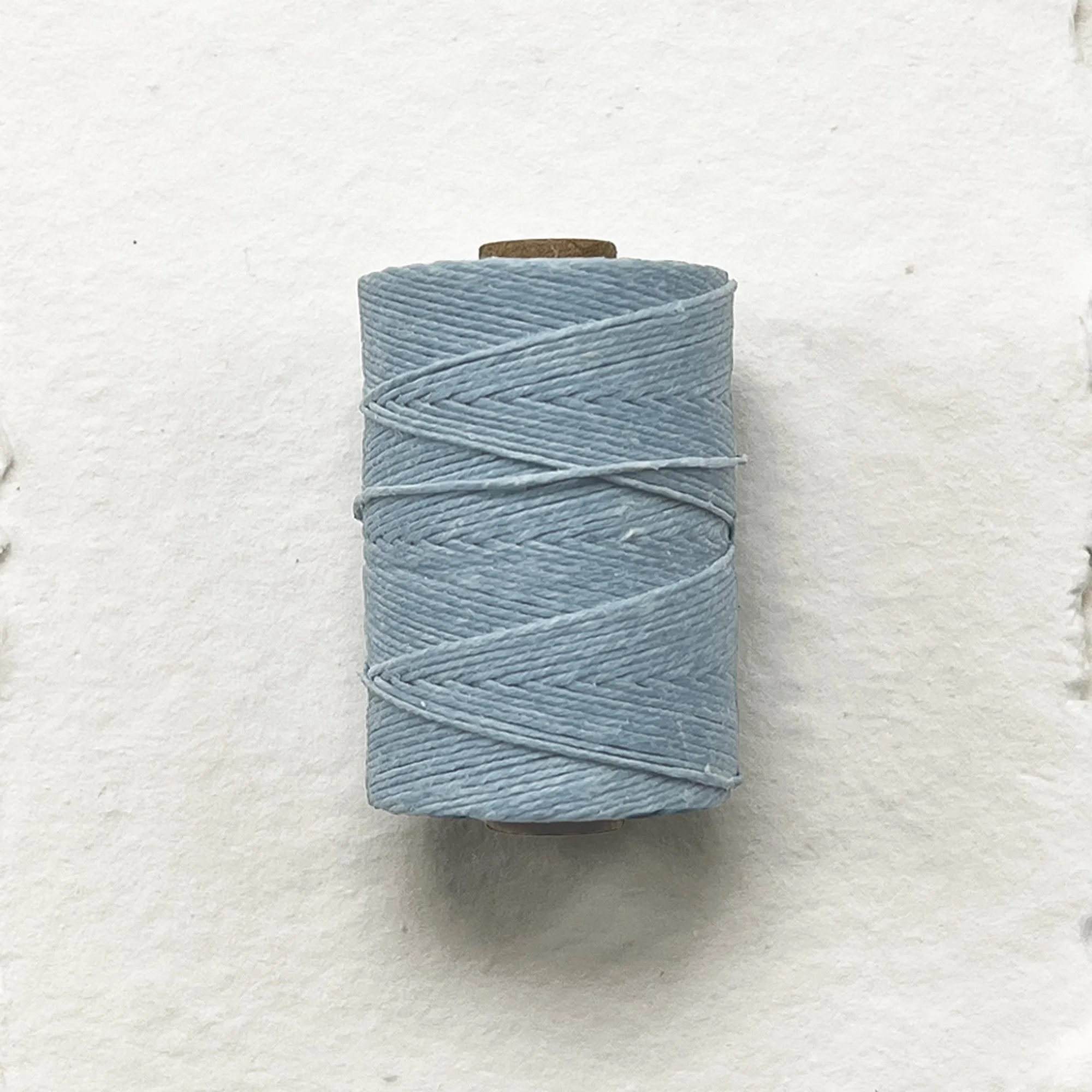 Jenny-Sanders-Waxed-Linen-Twine-Baby Blue2.jpg