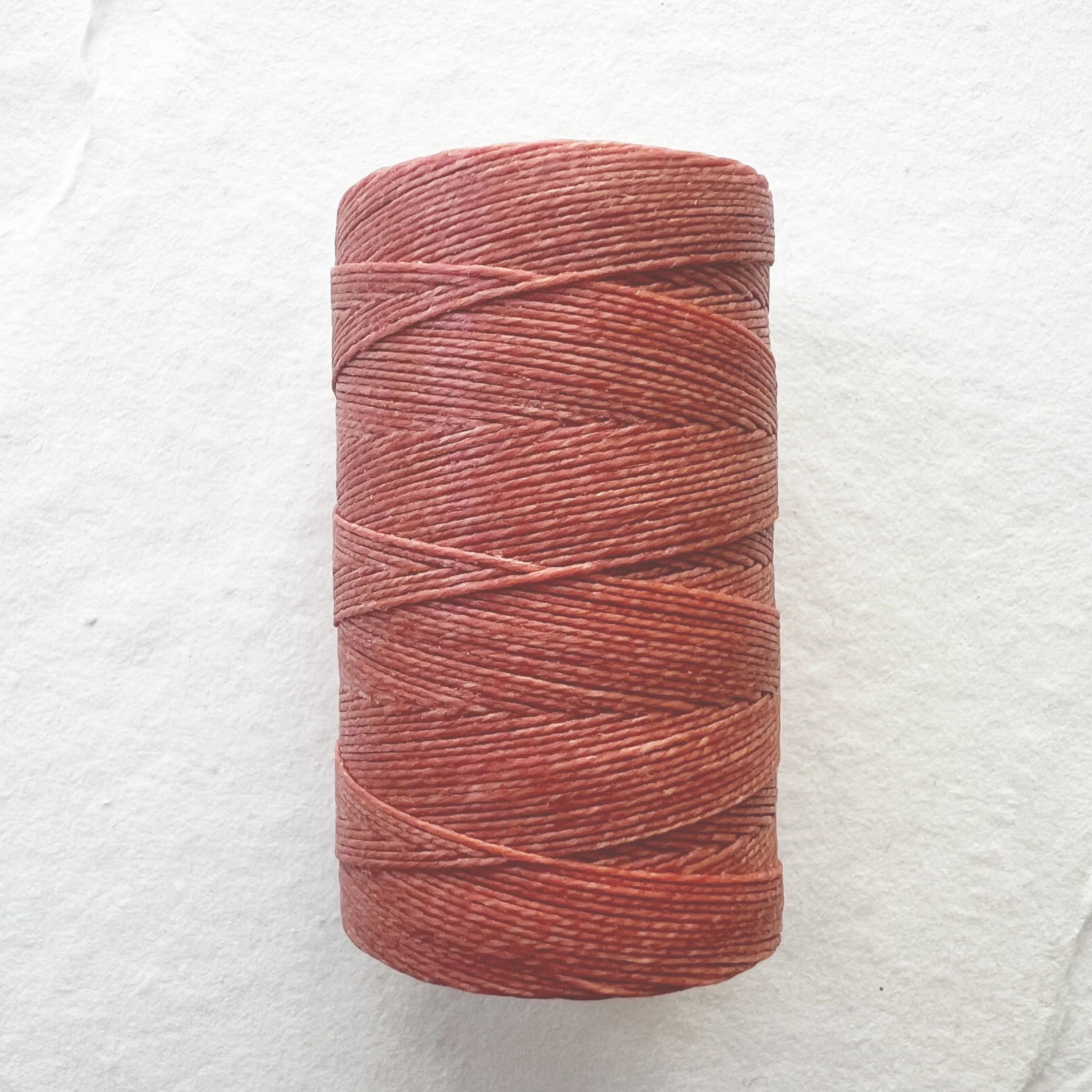 Jenny-Sanders-Waxed-Linen-Twine-Coral5.jpg