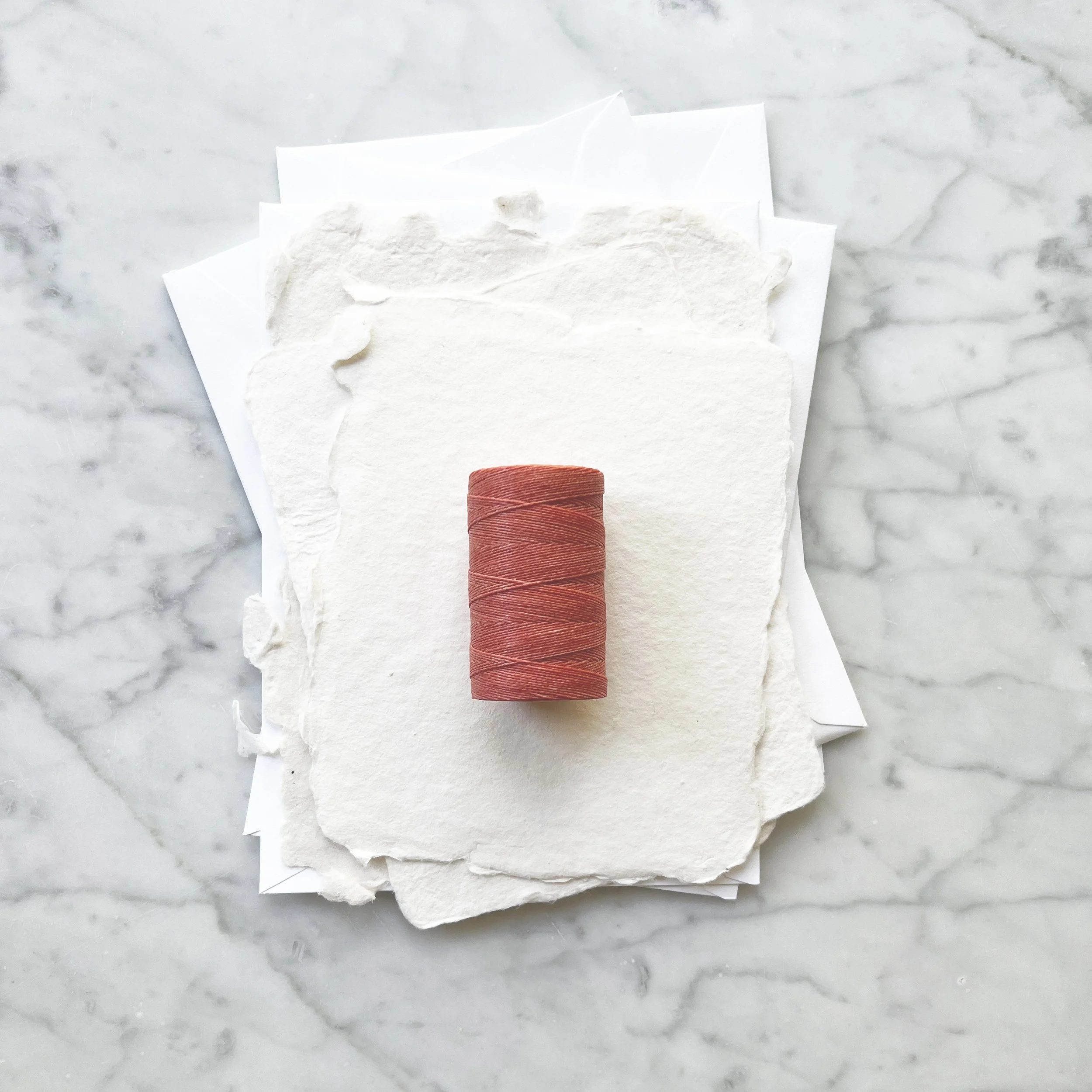 Jenny-Sanders-Waxed-Linen-Twine-Coral7.jpg