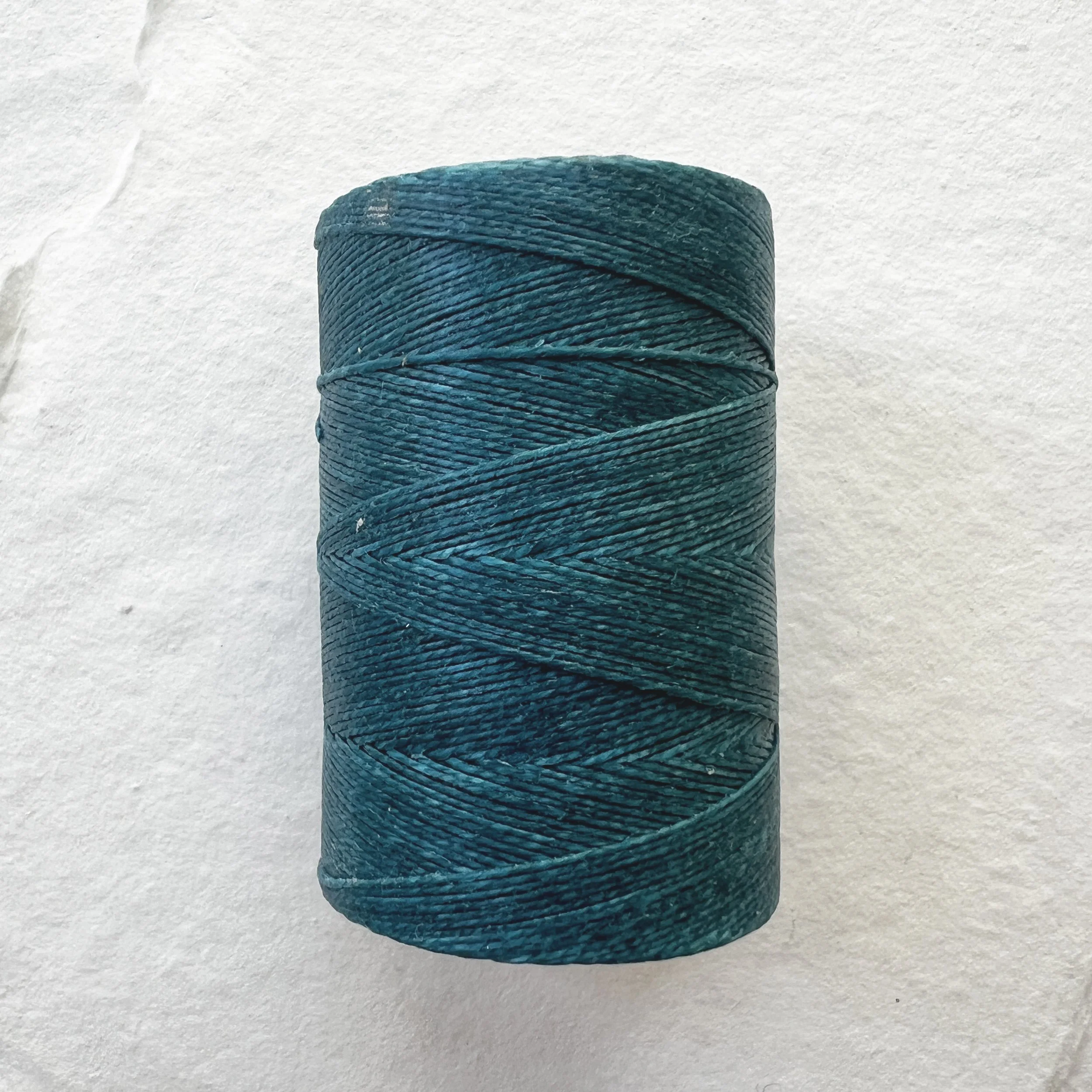 Jenny-Sanders-Waxed-Linen-Twine-Peacock-Blue5.jpg