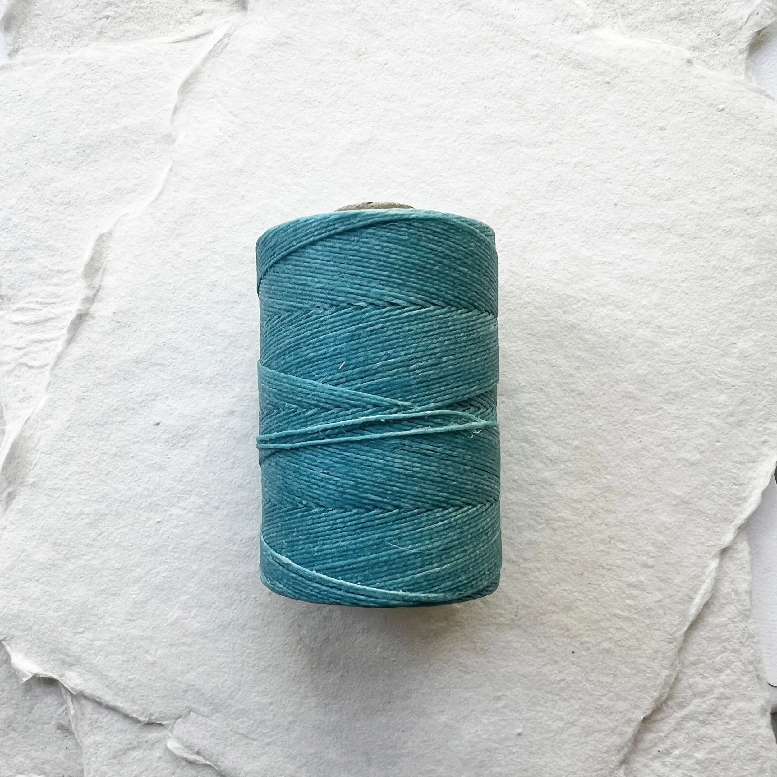 Jenny-Sanders-Waxed-Linen-Twine-Caribbean-Blue2.jpg