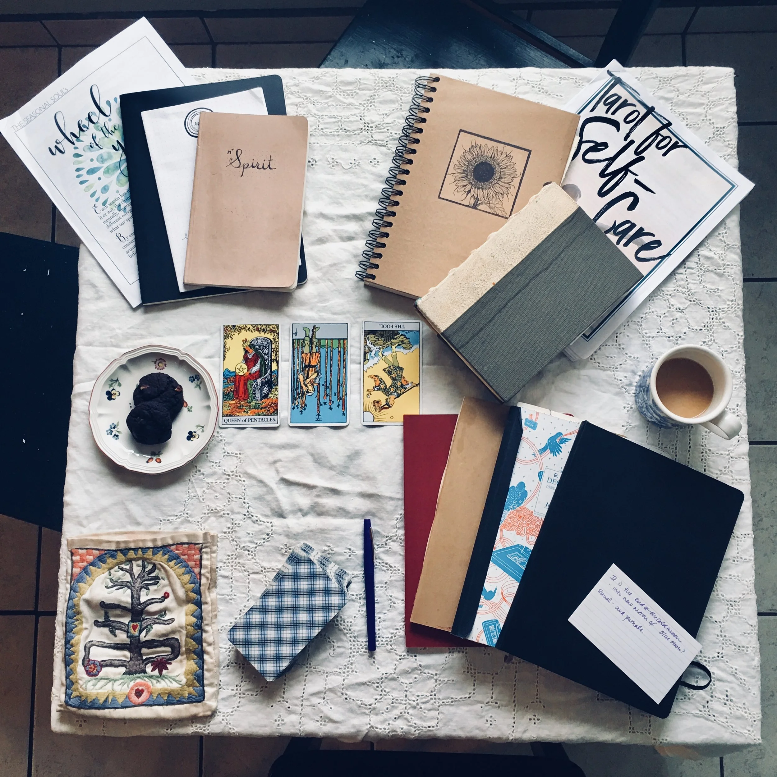 meditation time with so many journals.jpg