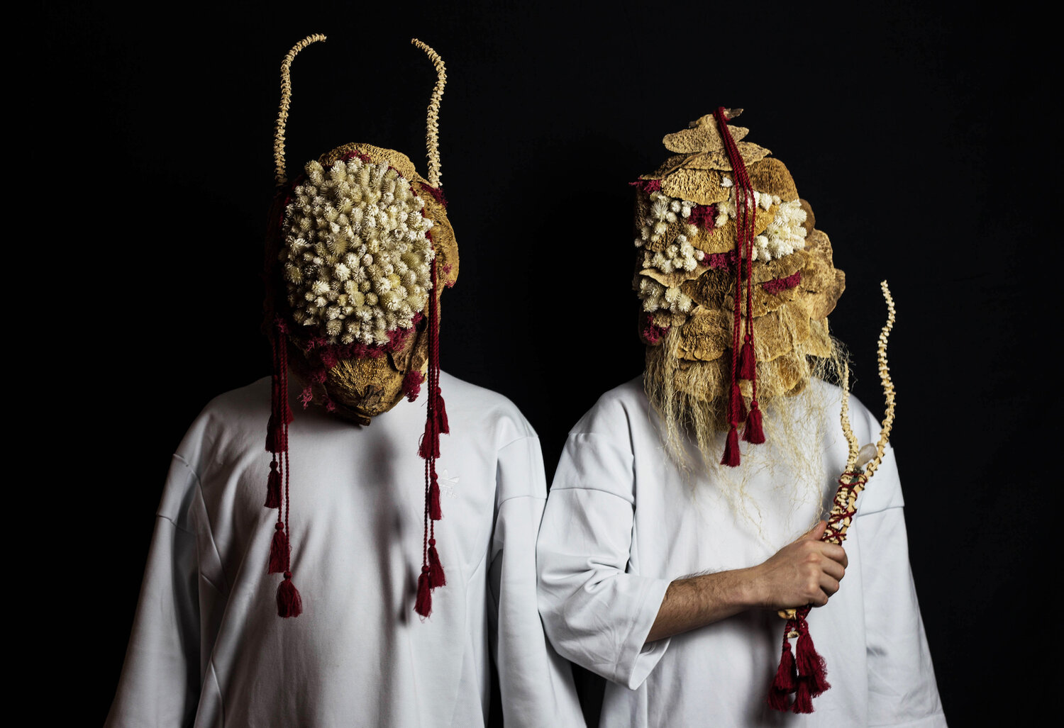 Masks by Carol Almeida : Photo by Hendrik Kussin 03.jpg
