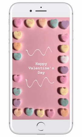 Instagram Story Template Free Valentines Day.gif