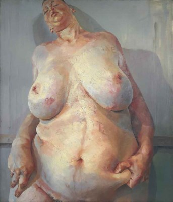 Jenny Saville, Branded, oil on canvas, 1992