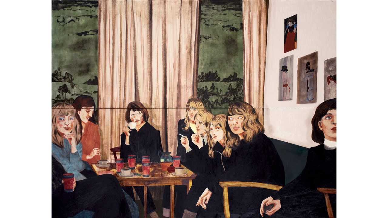  pintura da Andersson como capa do single “Defriended” do Beck. Clique na imagem para ouvir.  