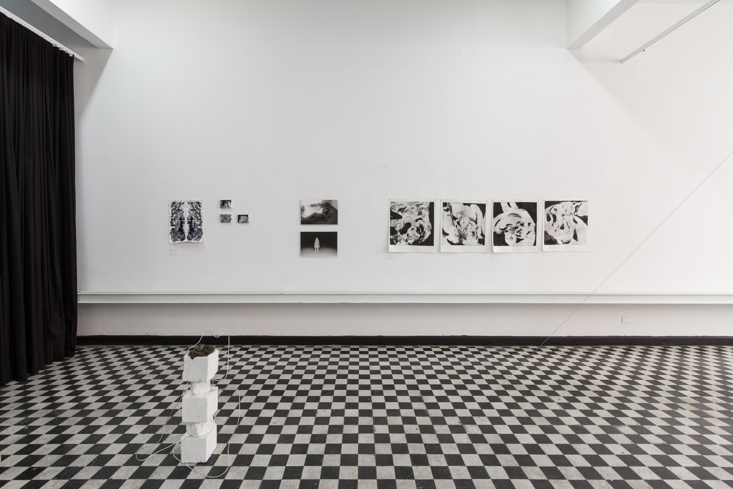  Vista da exposição Ânima, curadoria Piscina – Paula Plee e Ana Roman, realizada em 30 de novembro de 2019, no CC.Espaço, São Paulo-SP, Brasil – Foto: © Flagrante/Romullo Fontenelle. 