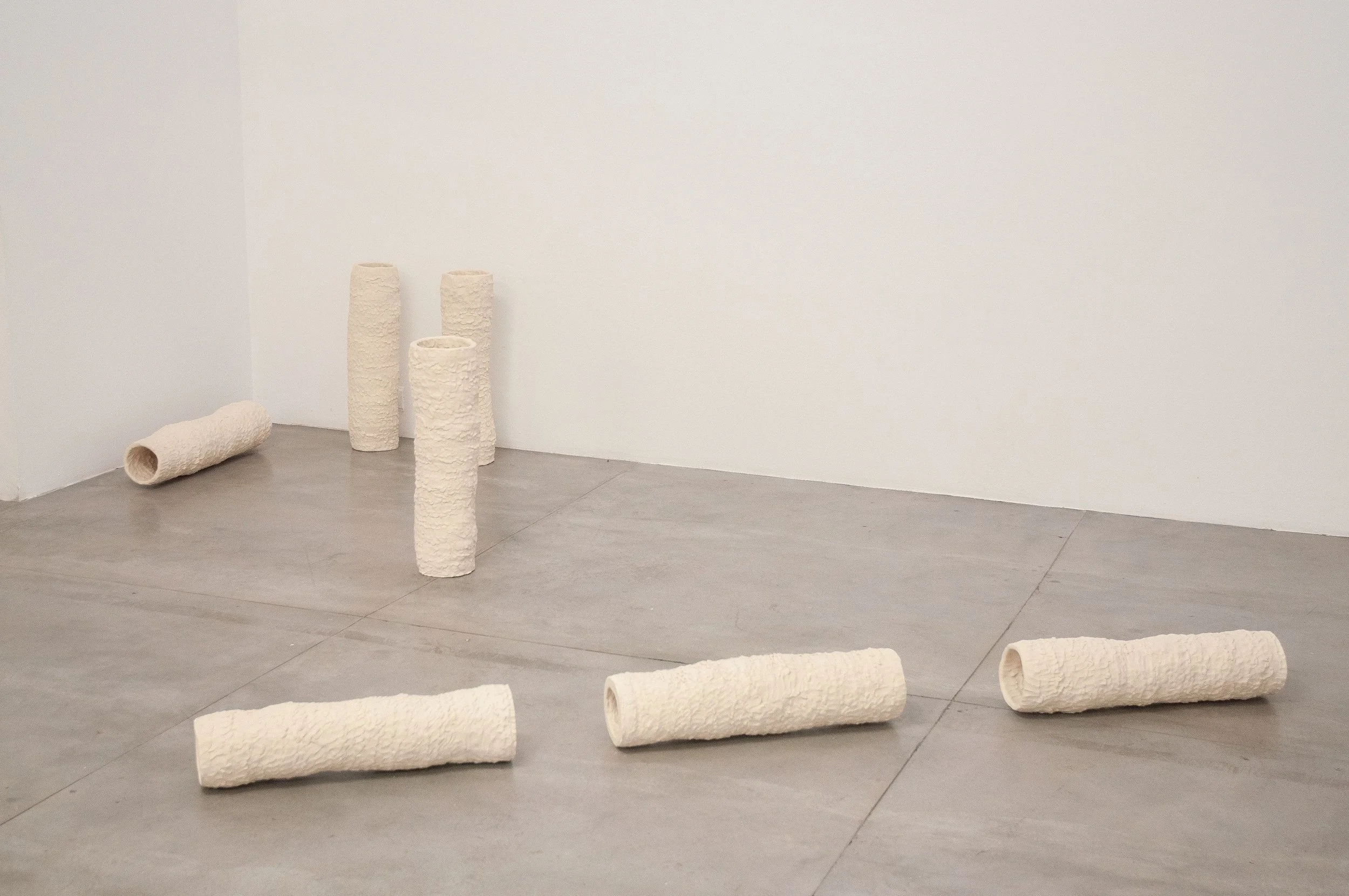   REPEAT REPEAT REPEAT #1 , 2025 Exposição de Pedro França e Raphaela Melsohn,  nada acontece duas vezes . Curadoria de Luiza Teixeira de Freitas, no Círculo de Artes Plásticas de Coimbra (CAPC) (Coimbra, Portugal), 2025. Foto: Jorge Neves. Cortesia 