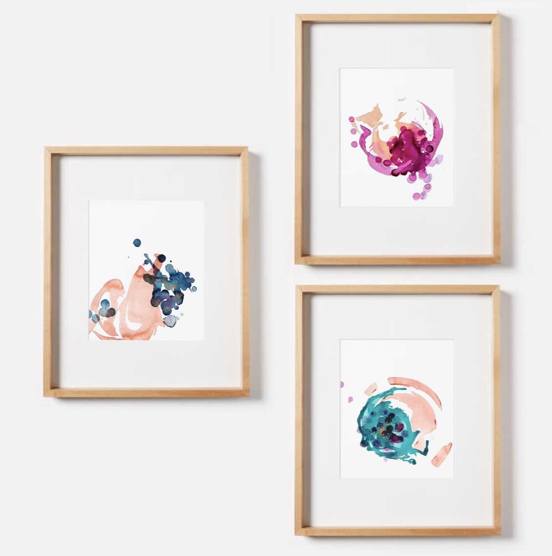 Abstract Art Prints: a Color story of hope