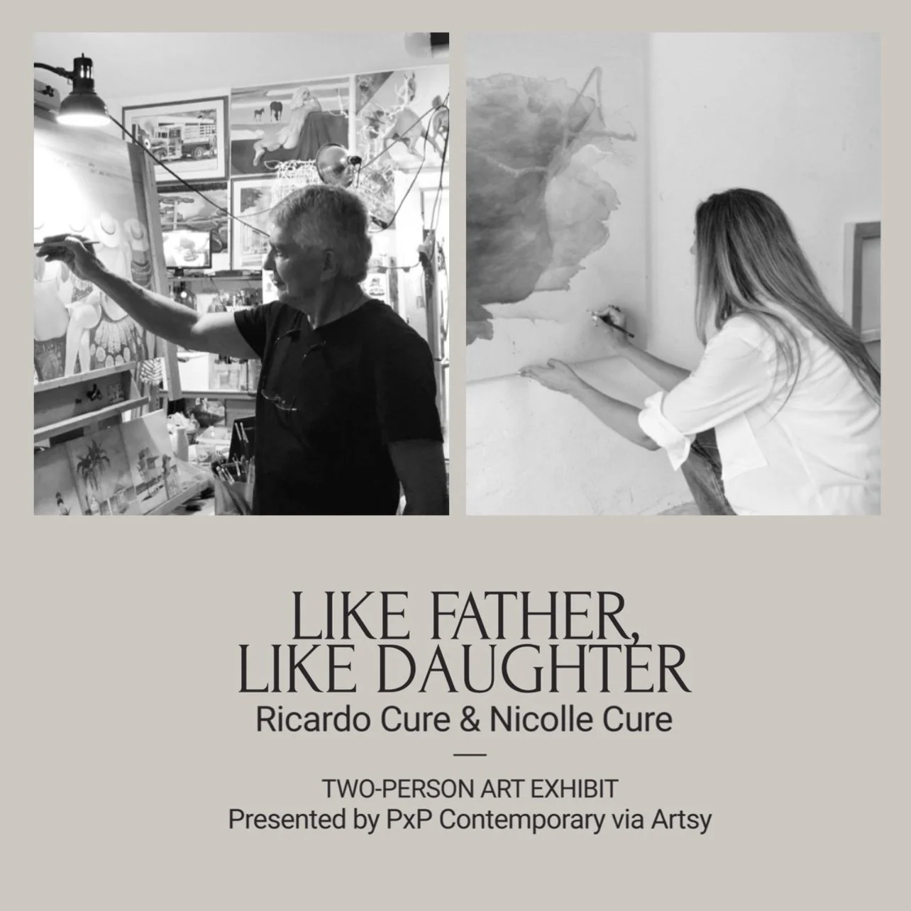 Father &amp; Daughter art show