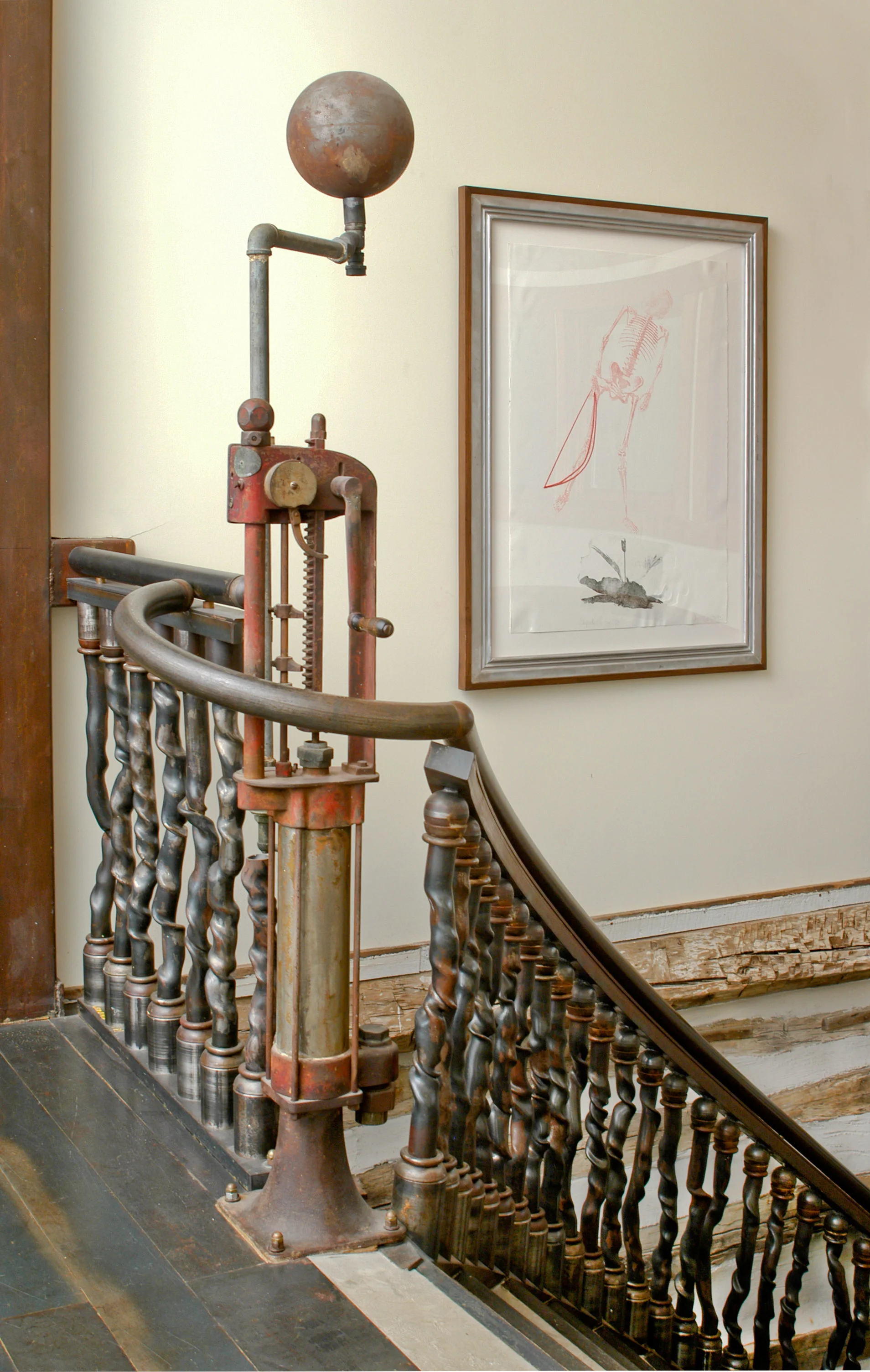 Water Pump Newel Posts