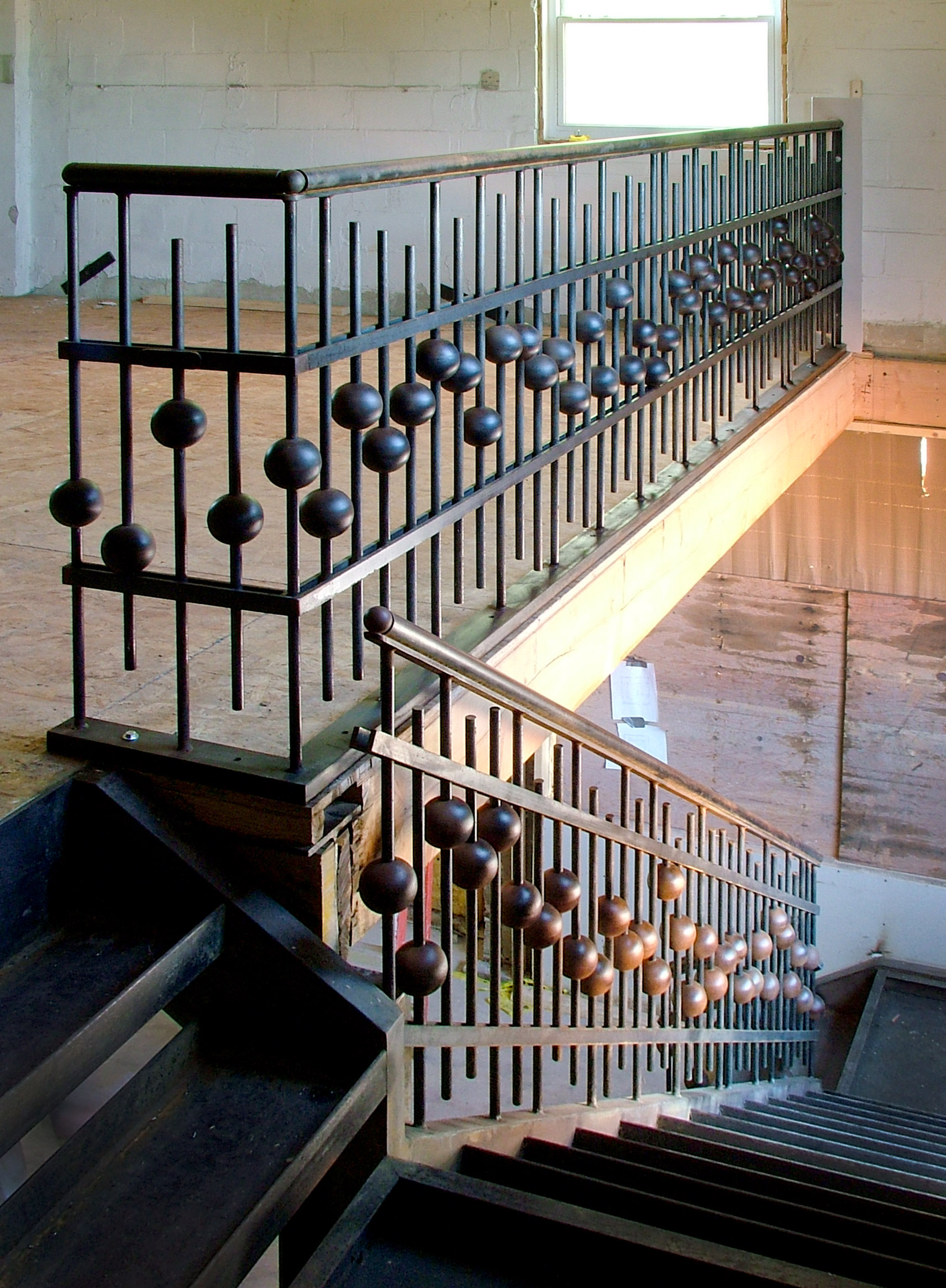 Sound Board Staircase Railing