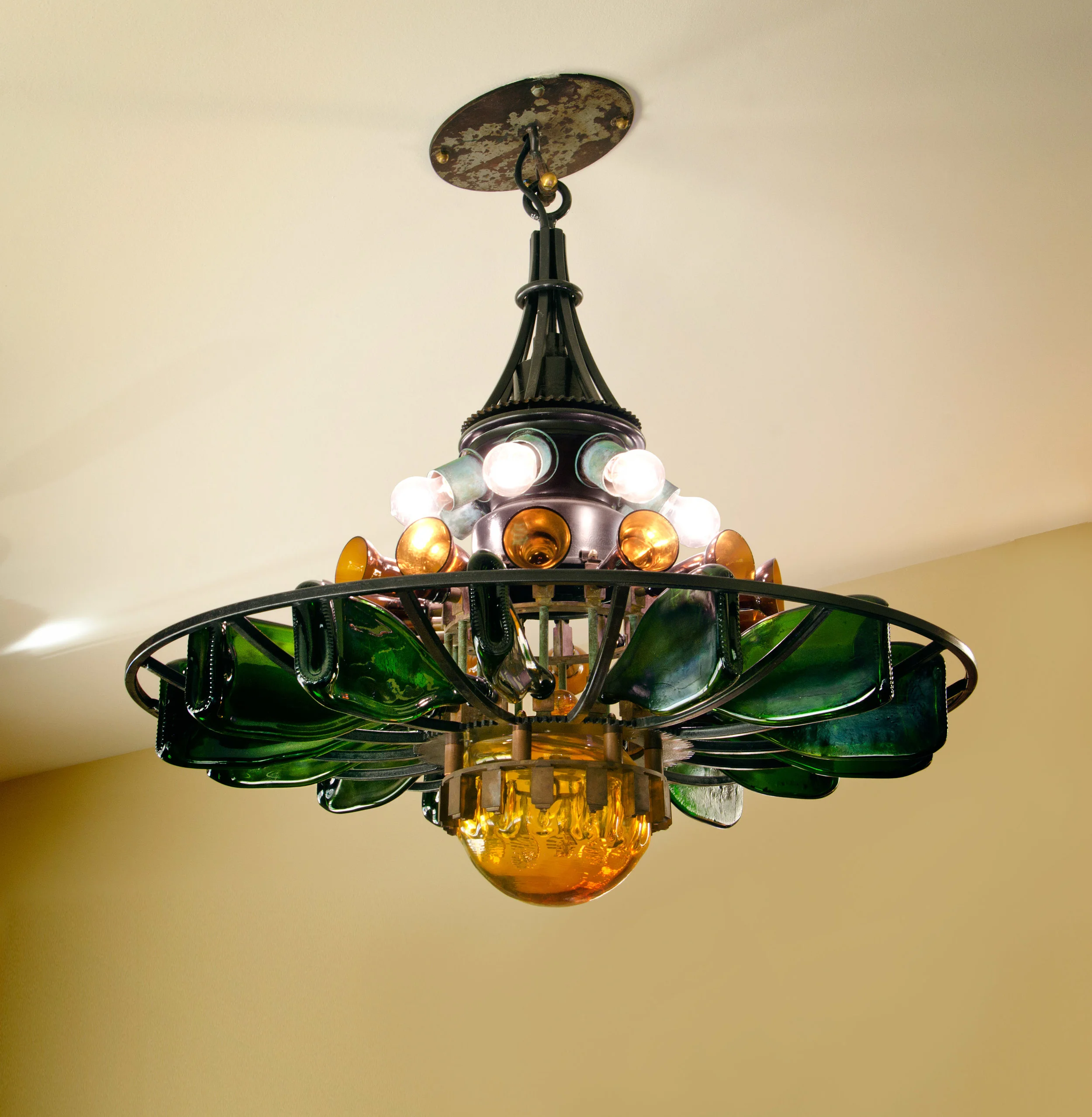 Prosecco Chandelier