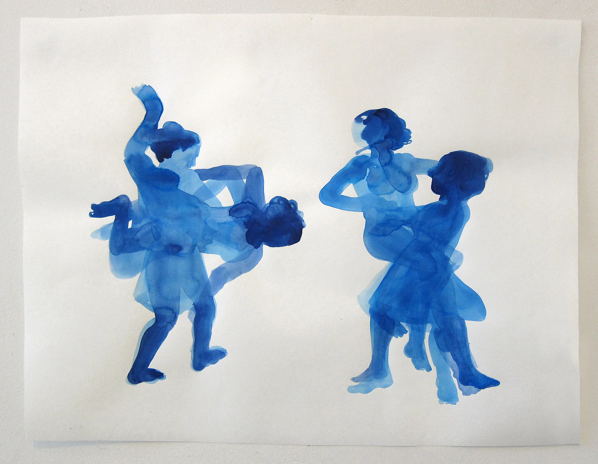 Despair and Empowerment Workshop (part 1 of 3), 2016 pigmented ink on paper, 21" x 24"