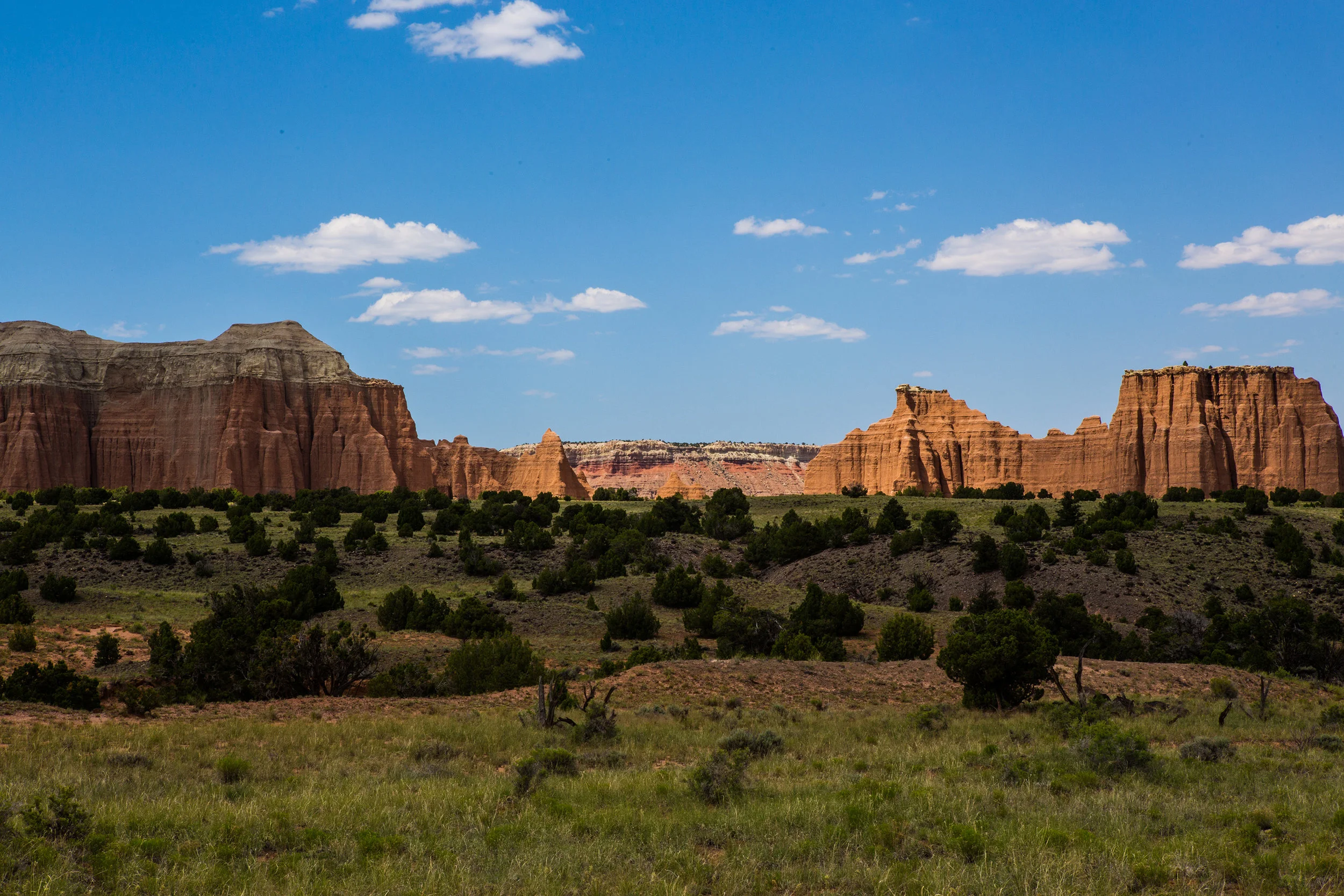 The view from the valley floor.