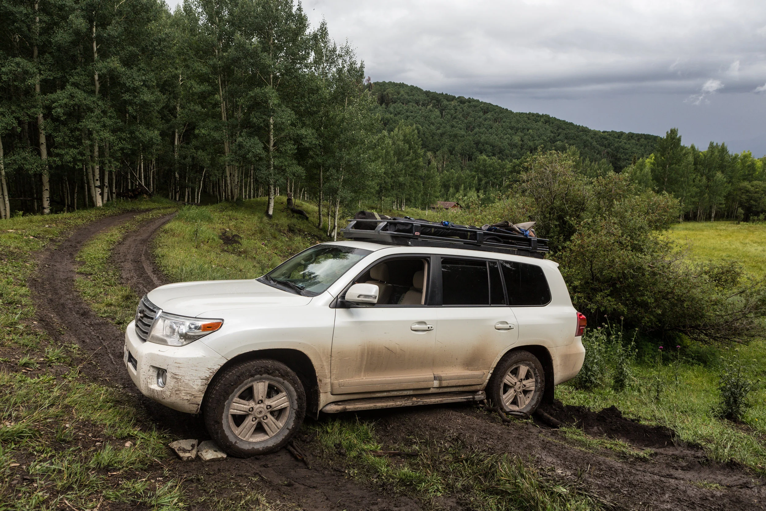 I seem to be facing the wrong direction! Truck did great on street tires until it got wet, then it was a no-go.