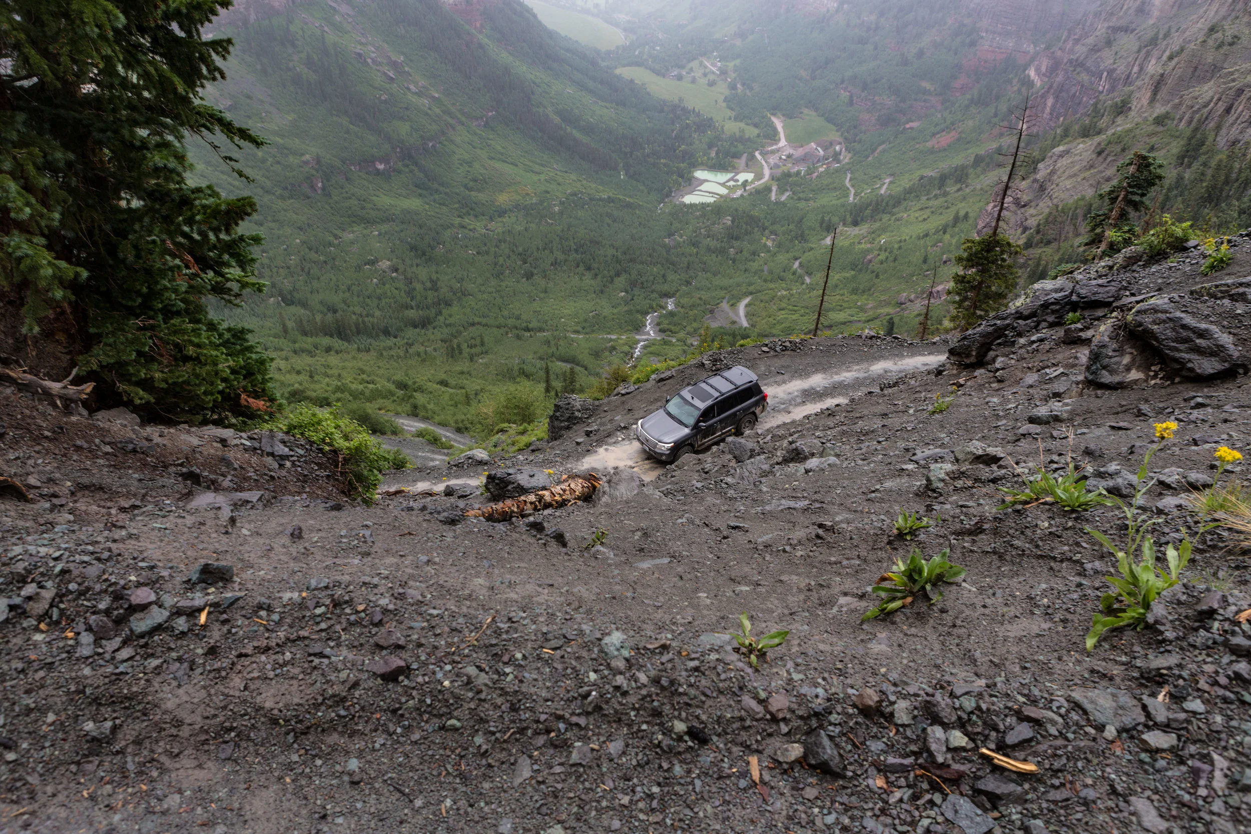 Some amazing switchbacks!