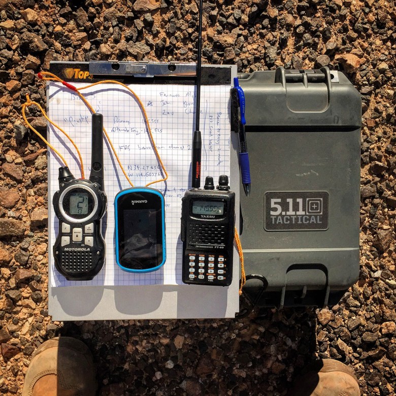 My Land Ops comms loadout.