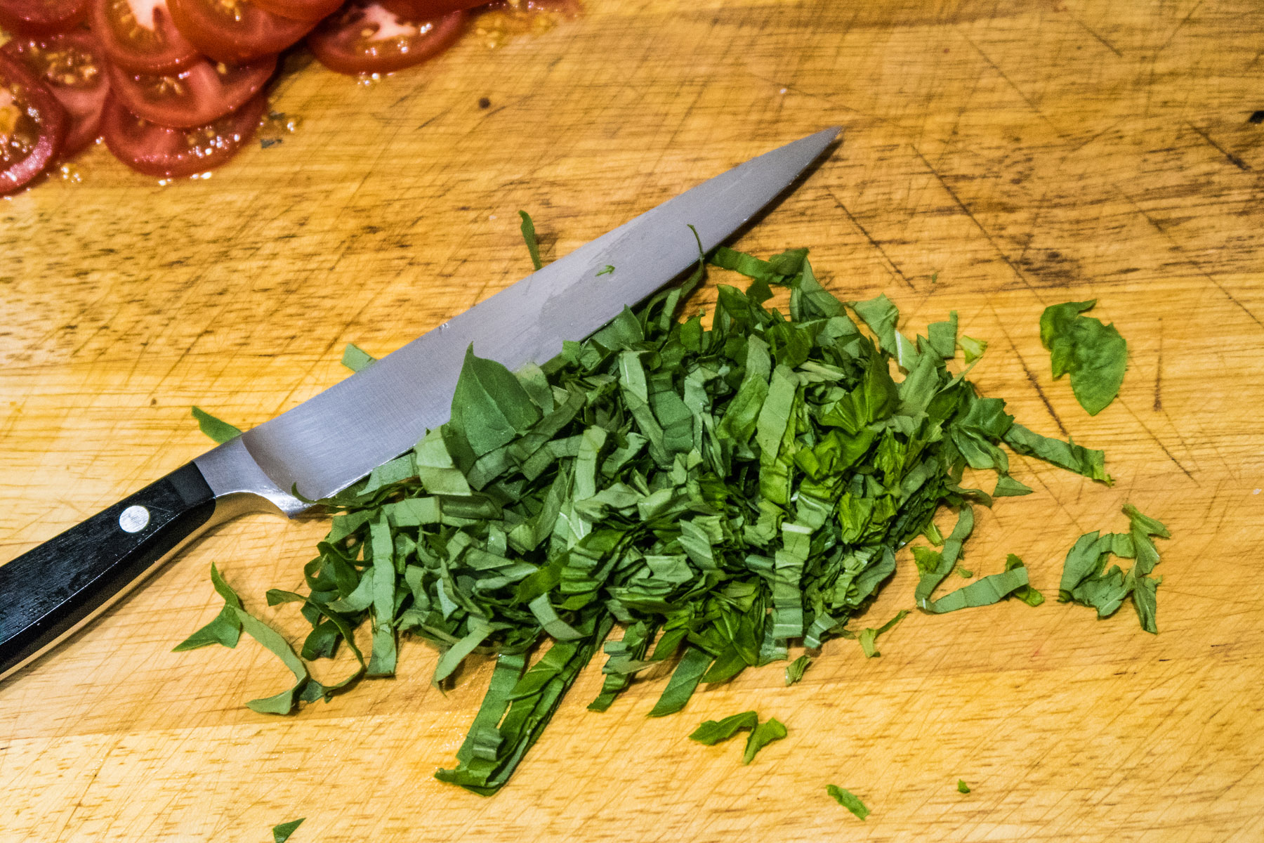 Fresh basil too!