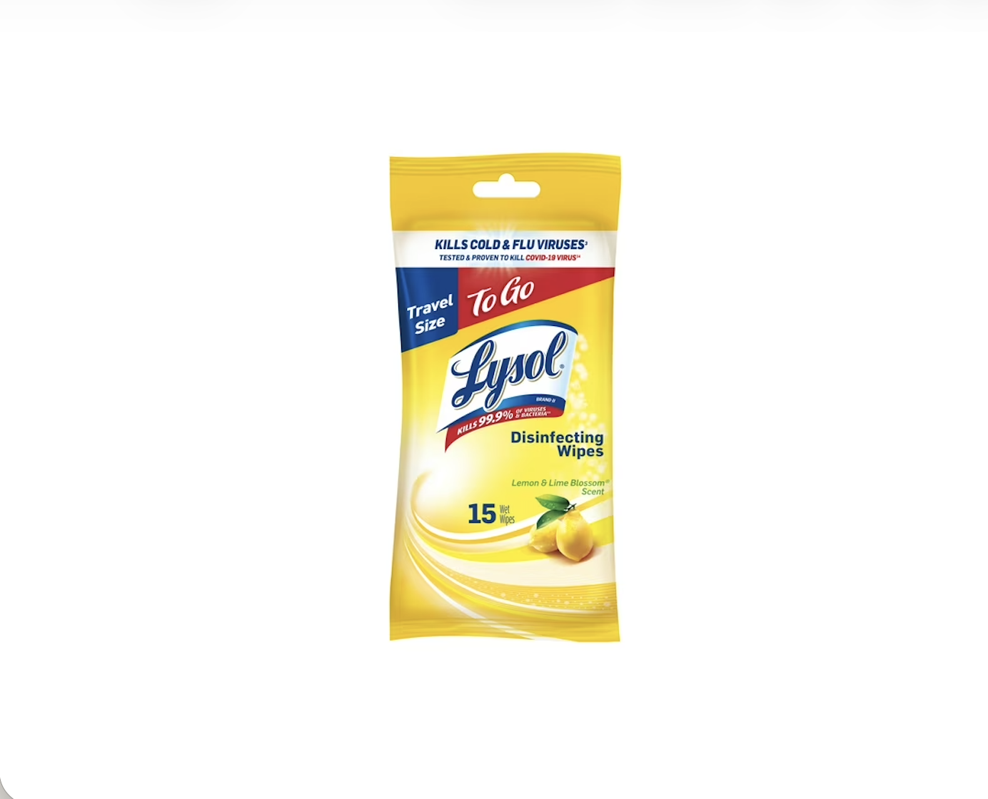 Lysol Wipes Lemon –&nbsp;$1.50
