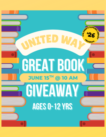 Great Book Giveaway with United Way