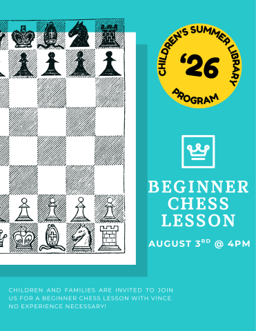 Beginner Chess Lesson with Vince